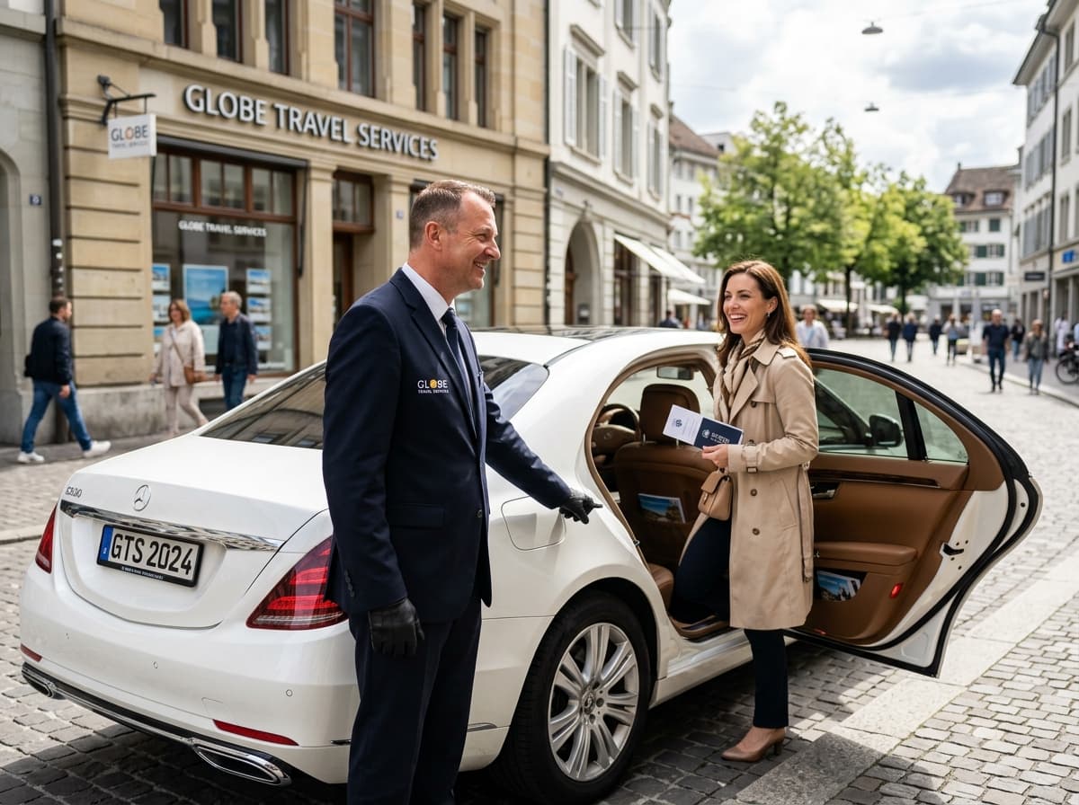 Friendly driver providing excellent customer service